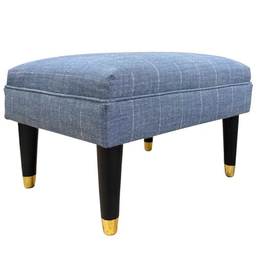 Alexander Ottoman, Huntington Stripe Denim