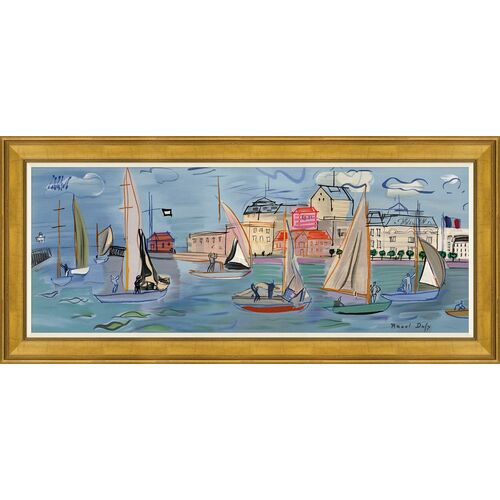 The Regattas by Raoul Dufy Painting
