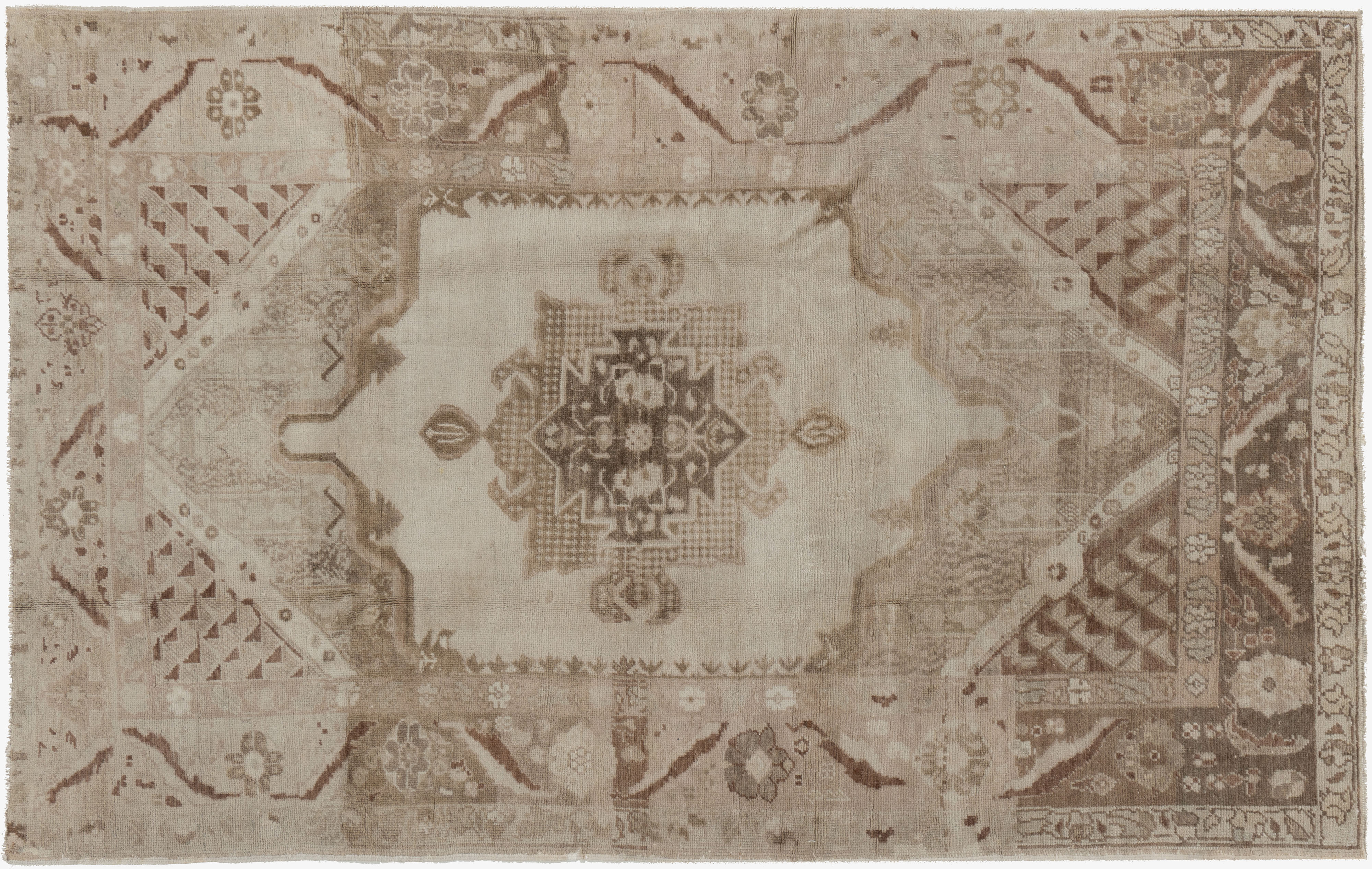 Turkish Oushak Area Rug 4'6 X 6'11~P77674071