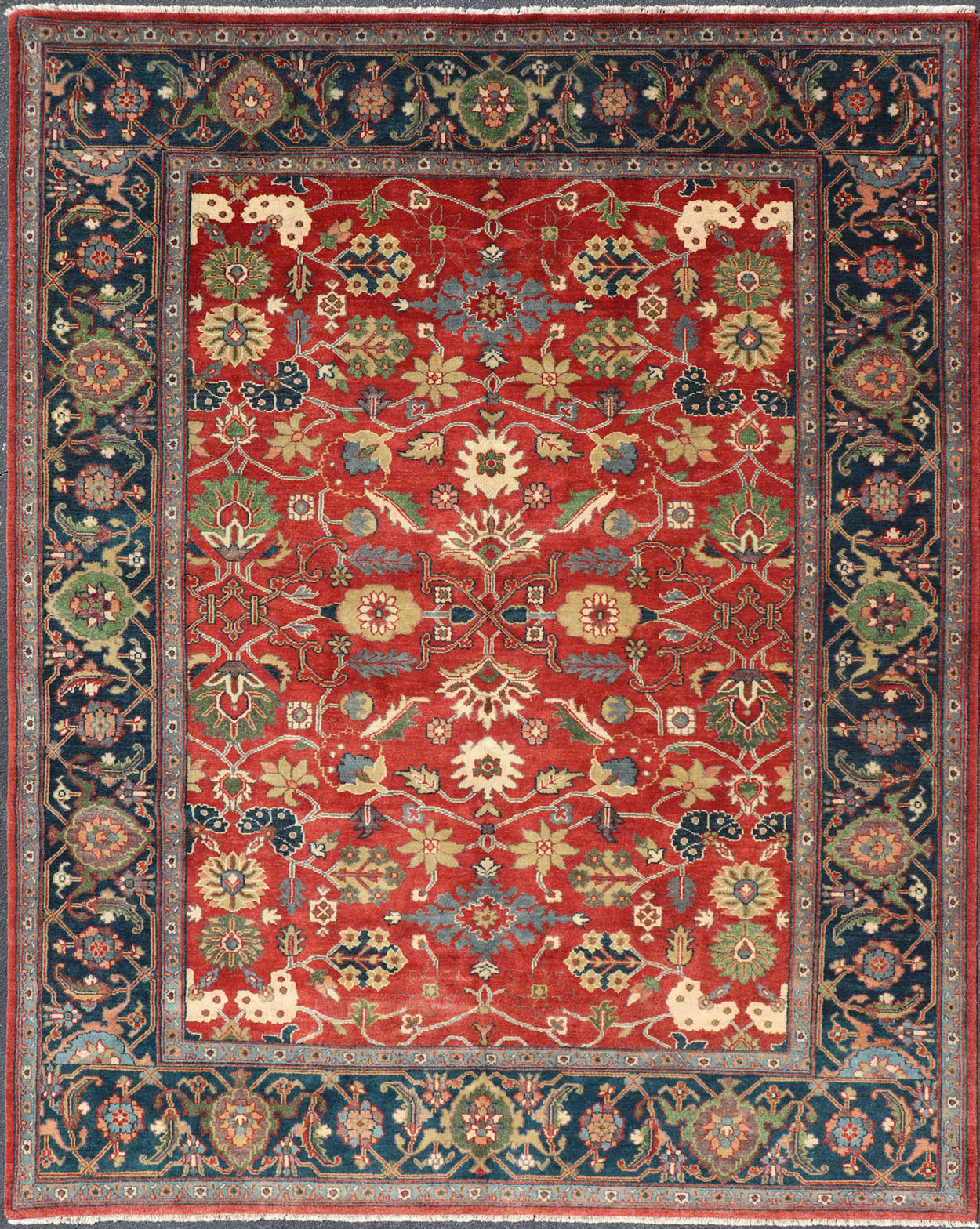 Sultanabad-Mahal Floral Rug, 9'0 x 12'0~P77668498