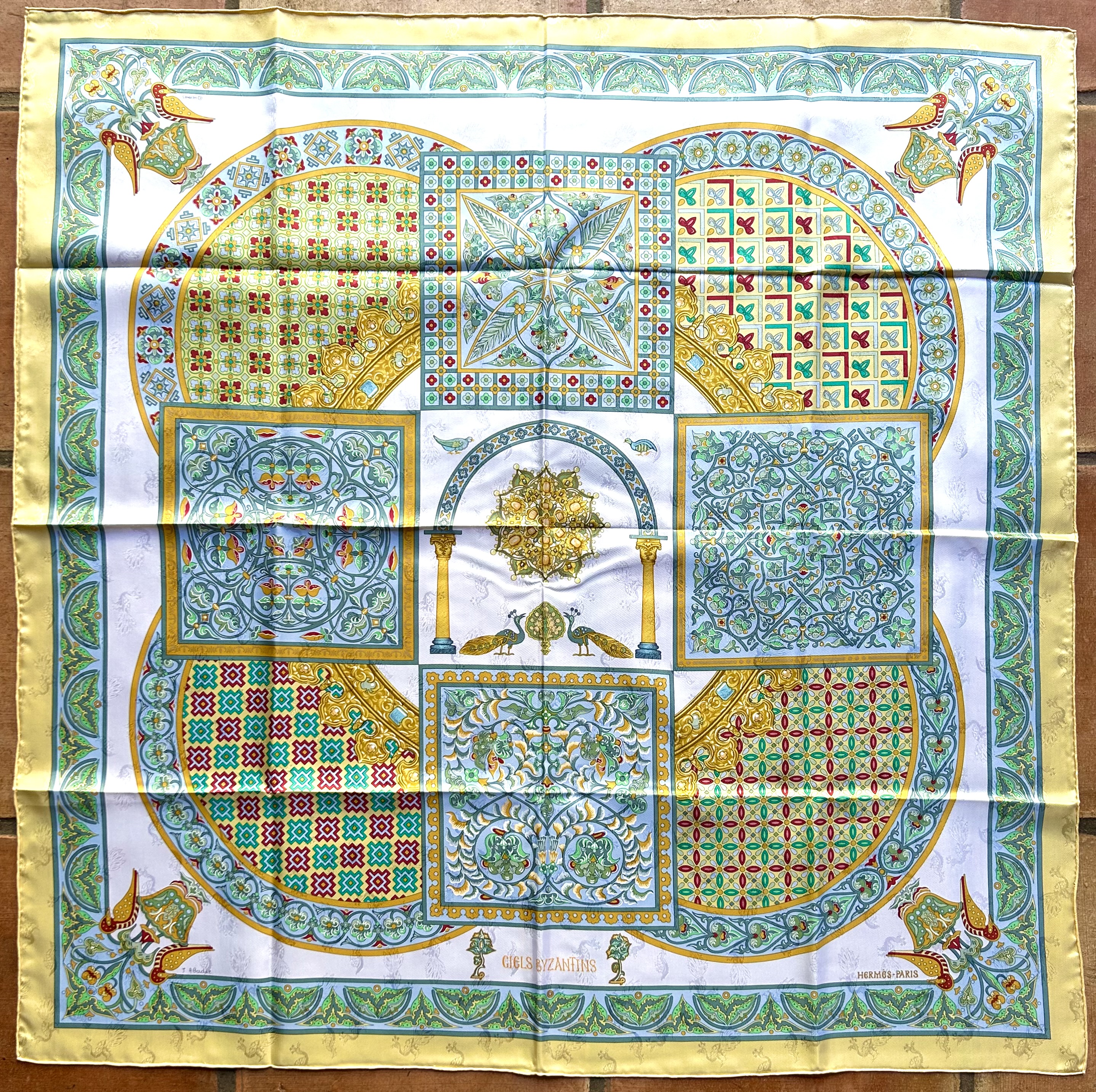 Hermes Ciels Byzantins Scarf~P77737342