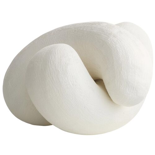 S/2 Kanzi Sculptures, White S/2 Kanzi Sculptures, White