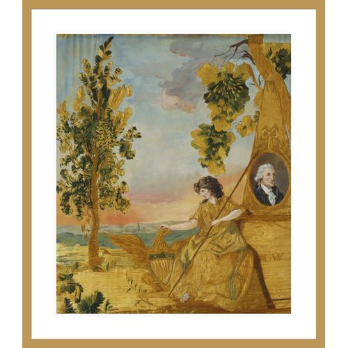 Memorial Embroidered Picture Print