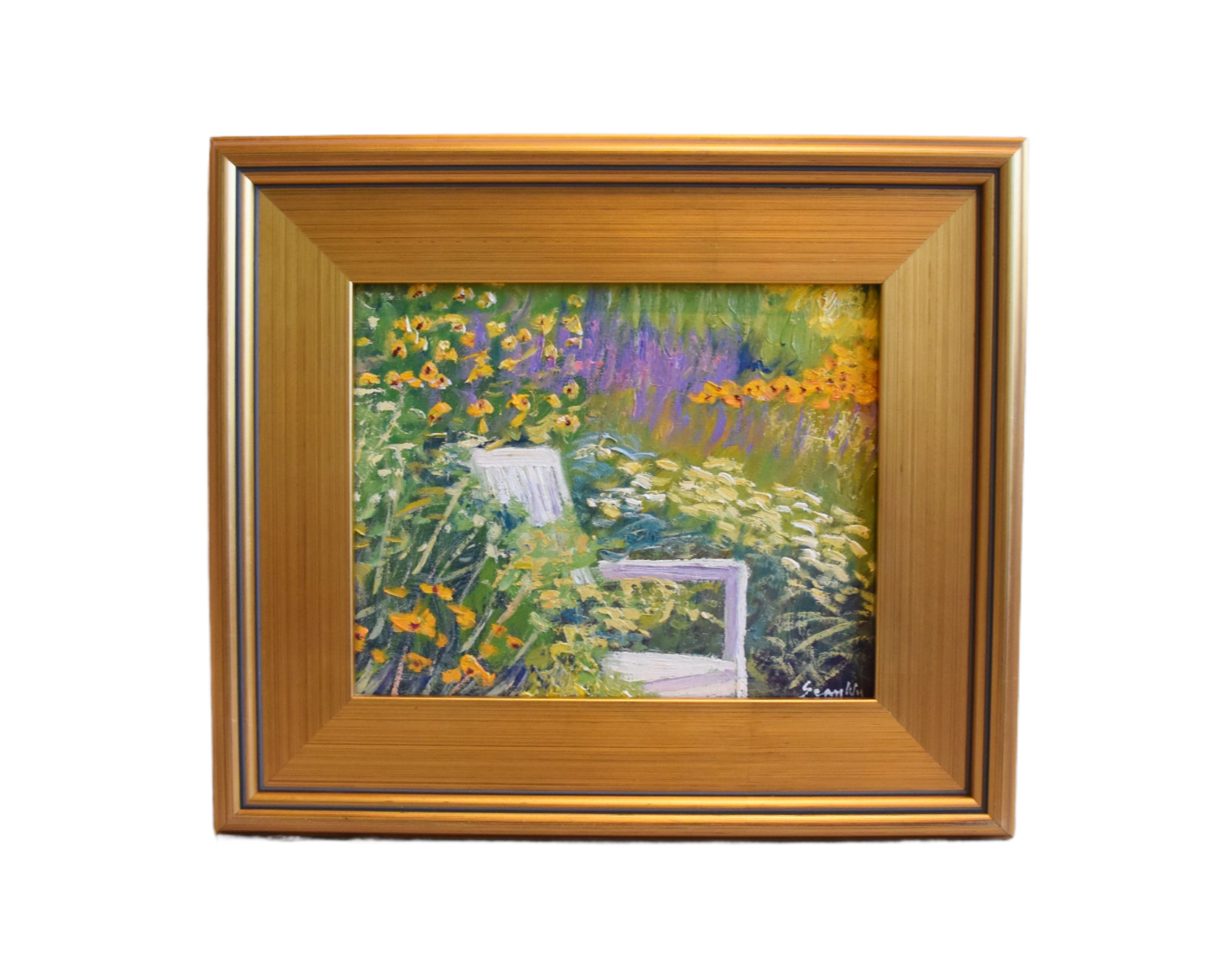 English Impressionist Wildflower Garden~P77686786