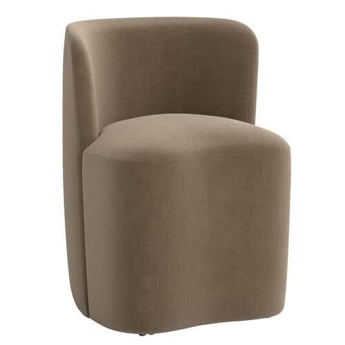 Gail Dining Chair, Performance Velvet
