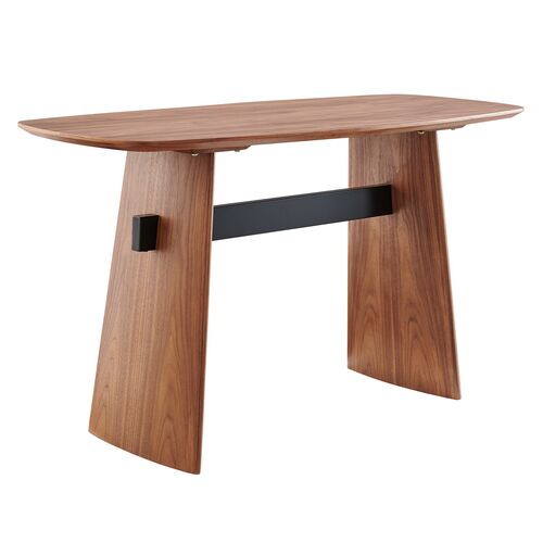 Drevin 55" Desk, Walnut Drevin 55" Desk, Walnut