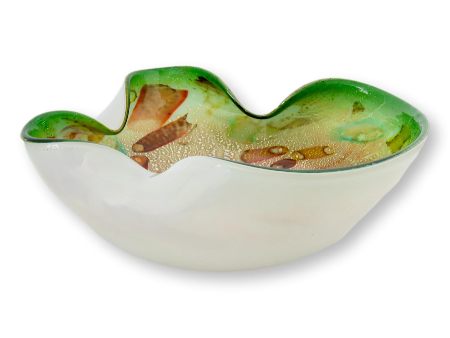 Midcentury Italian Murano Glass Bowl~P77681133