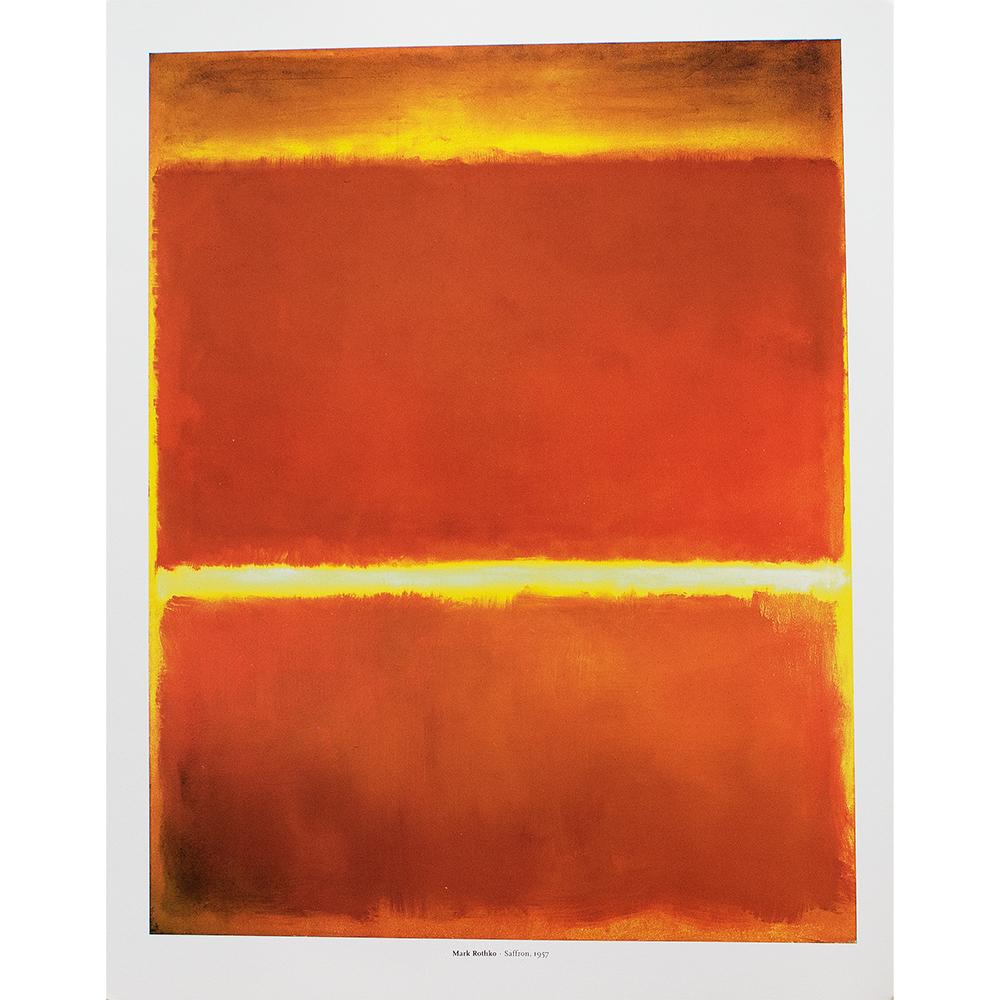 Mark Rothko, "Saffron, 1957" Poster~P77660783