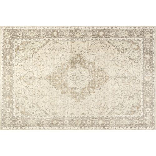 Lauren Liess, Spindle Rug, Khaki