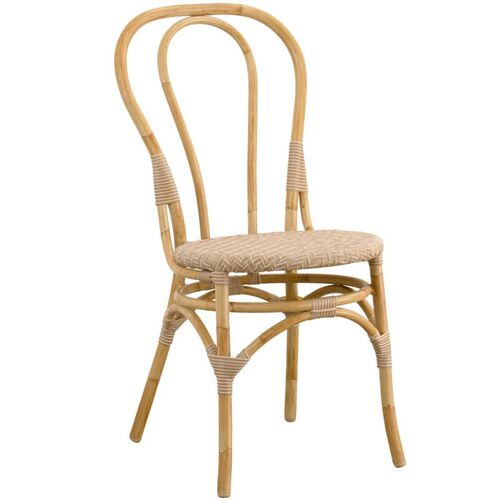 Lulu Outdoor Dining Chair, Natural