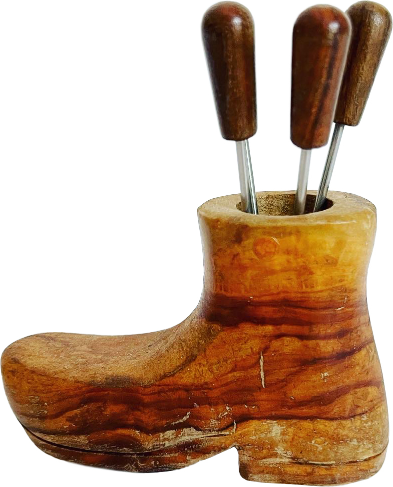 Wood Boot Picks Holder, S/5~P77663841
