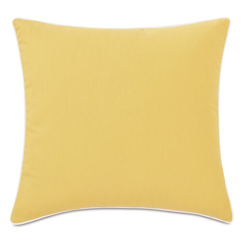 Riley 20x20 Outdoor Pillow, Yellow~P77617409