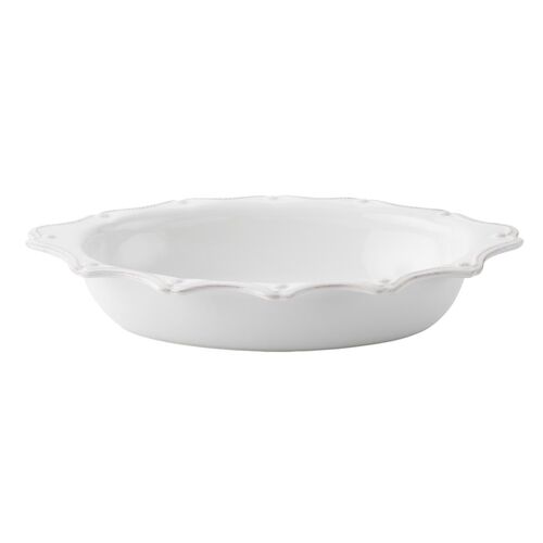 Berry & Thread 18" Oval Baker, Whitewash