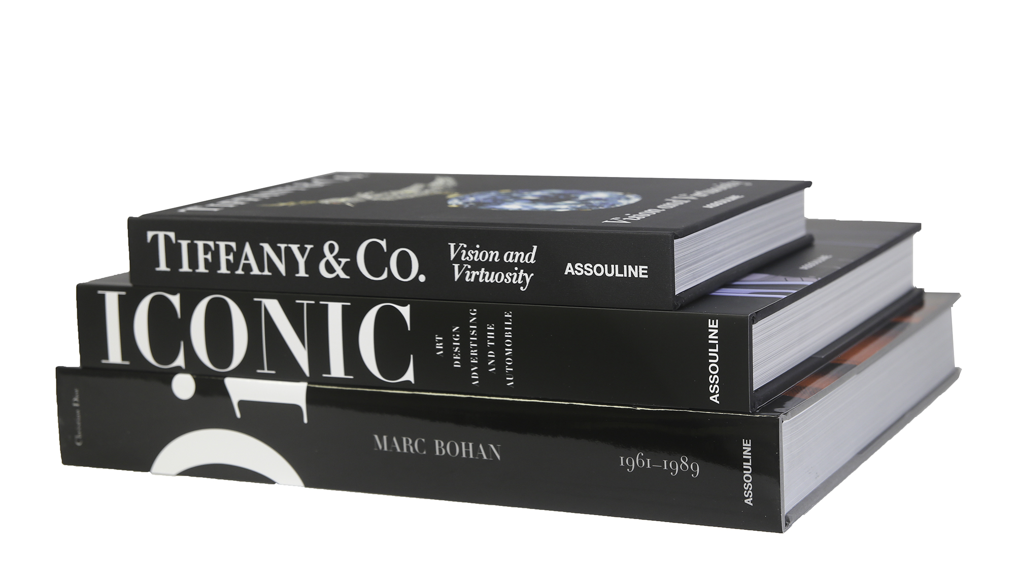 Black & White Assouline Coffee Table Book Set~P77688476
