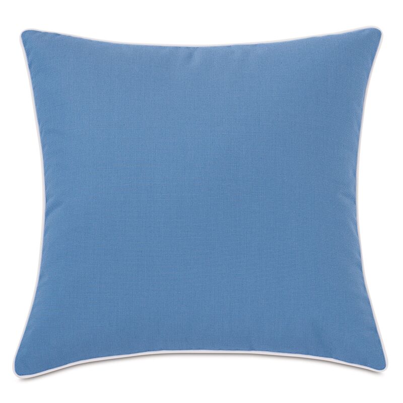 Riley 20x20 Outdoor Pillow, Blue
