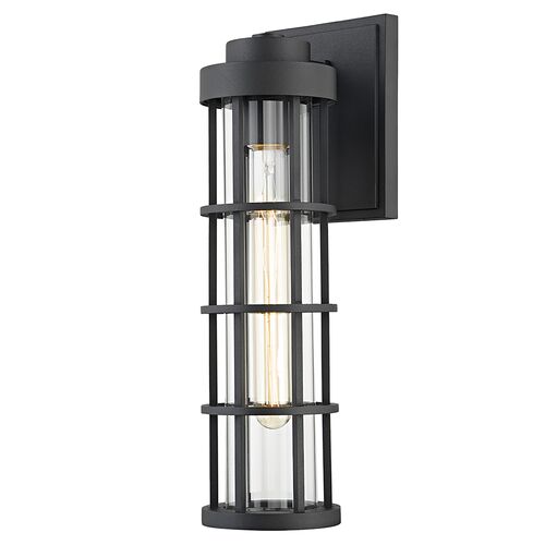 Mesa Wall Sconce, Textured Black Mesa Wall Sconce, Textured Black