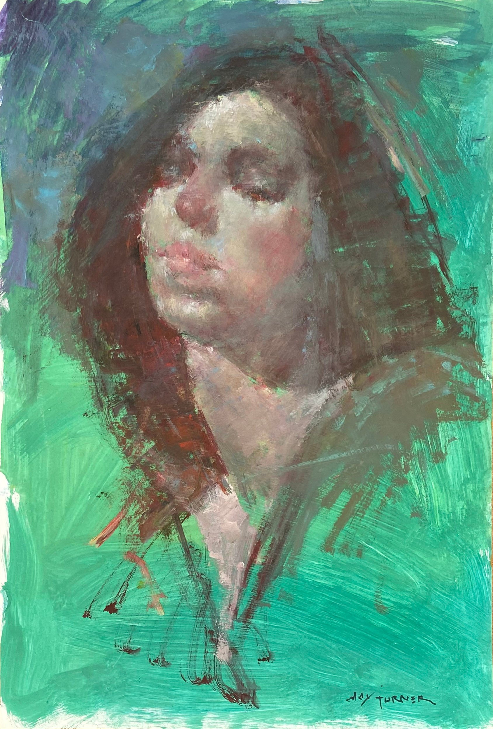 Woman in Teal by Max Turner, 1960s~P77605559