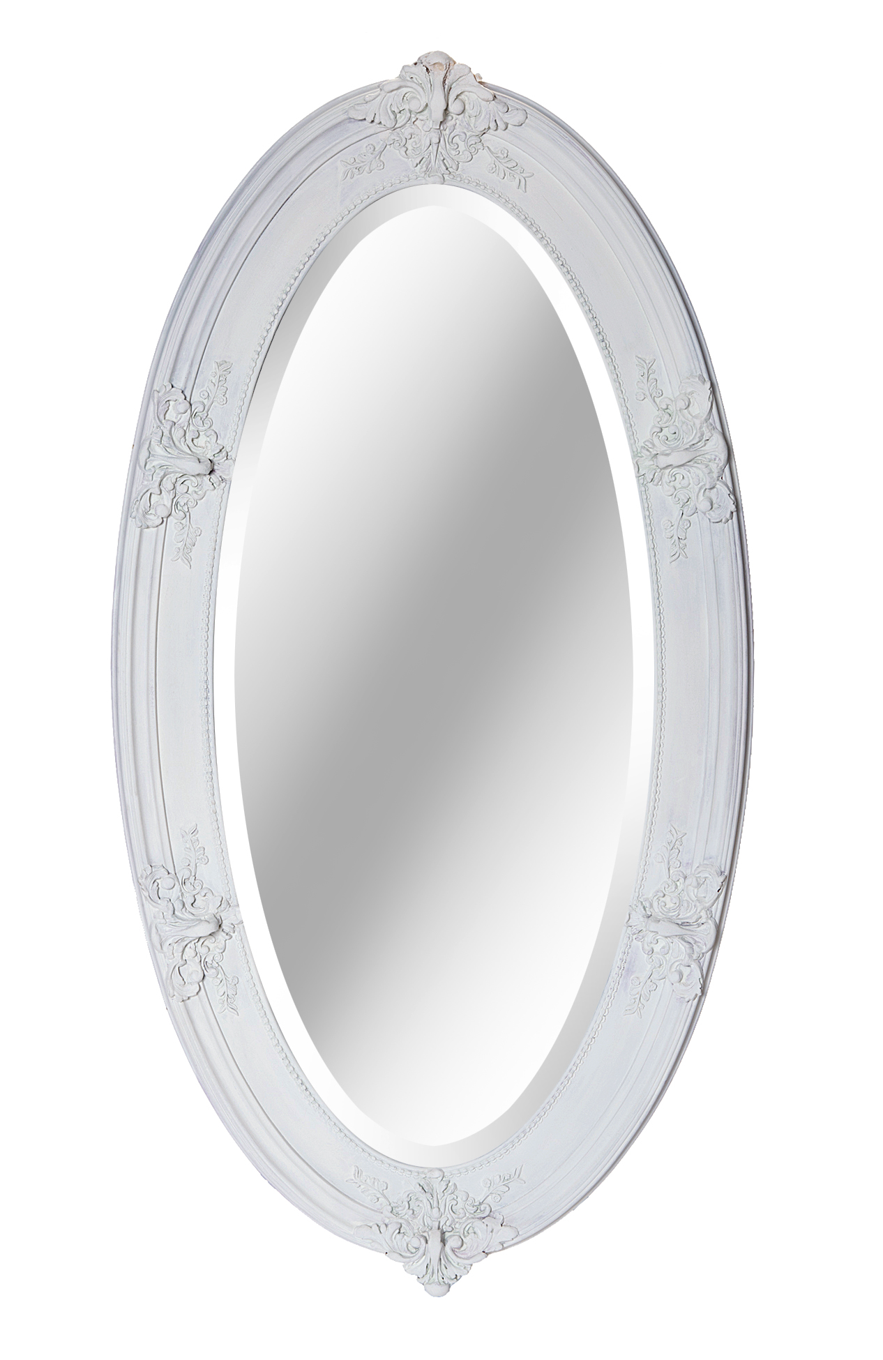 Victorian Beveled Oval Mirror~P77658204