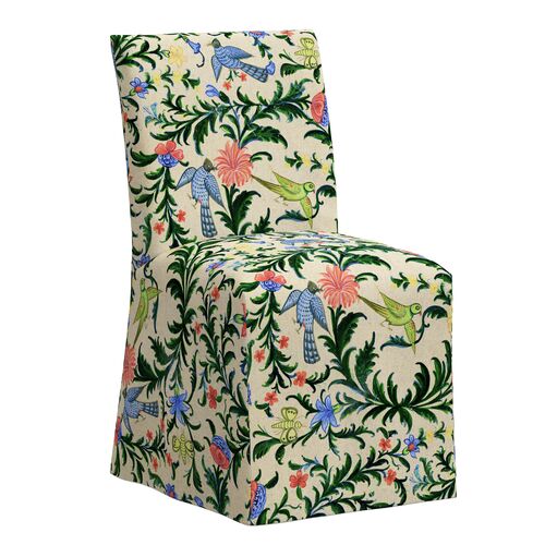 Sadia Slipcover Chair, Trayi Multi