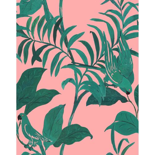 Paule Marrot, Large Scale Tropical Birds Wallpaper
