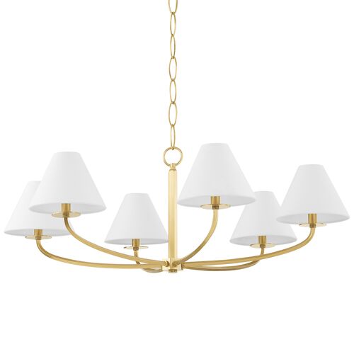 Stacey 6-Light Chandelier, Small