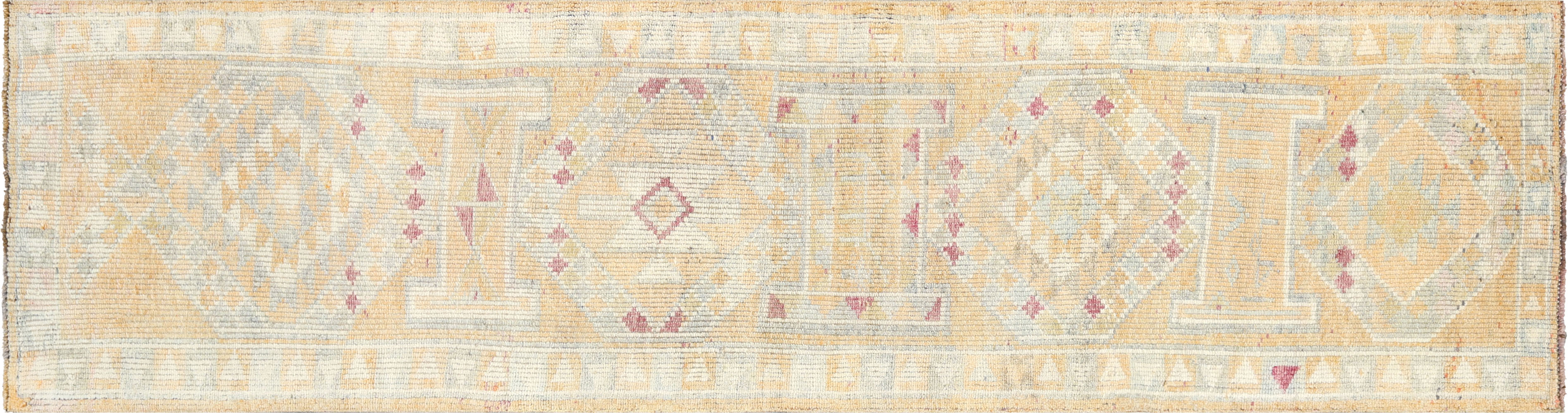 Turkish Oushak Runner -2'10" x10'10"~P77719226
