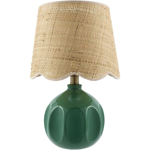 Sorin Scalloped Shade Ceramic Table Lamp Sorin Scalloped Shade Ceramic Table Lamp