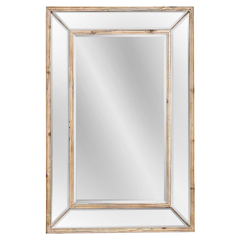 Wellen Oversized Wall Mirror, Natural