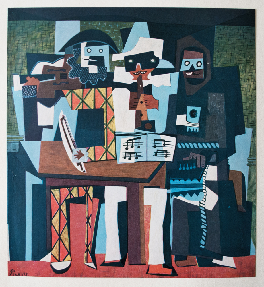 1960s Pablo Picasso Les Trois Musicien~P77564364