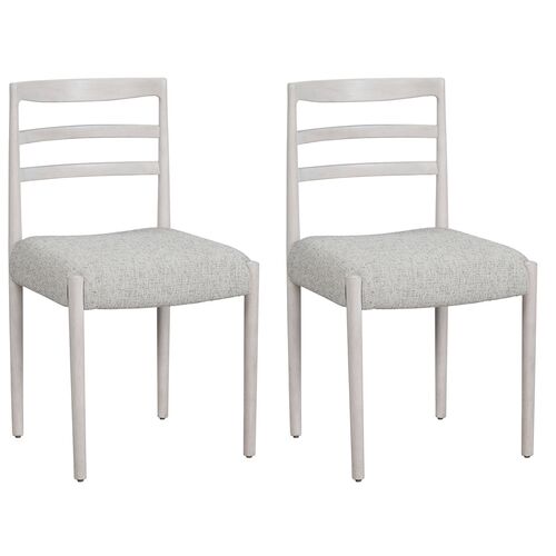 S/2 Graham Side Chairs, White~P77634010