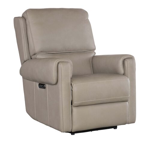 Somers Power Recliner with Power Headrest, Somers Dark Taupe Gray Somers Power Recliner with Power Headrest, Somers Dark Taupe Gray