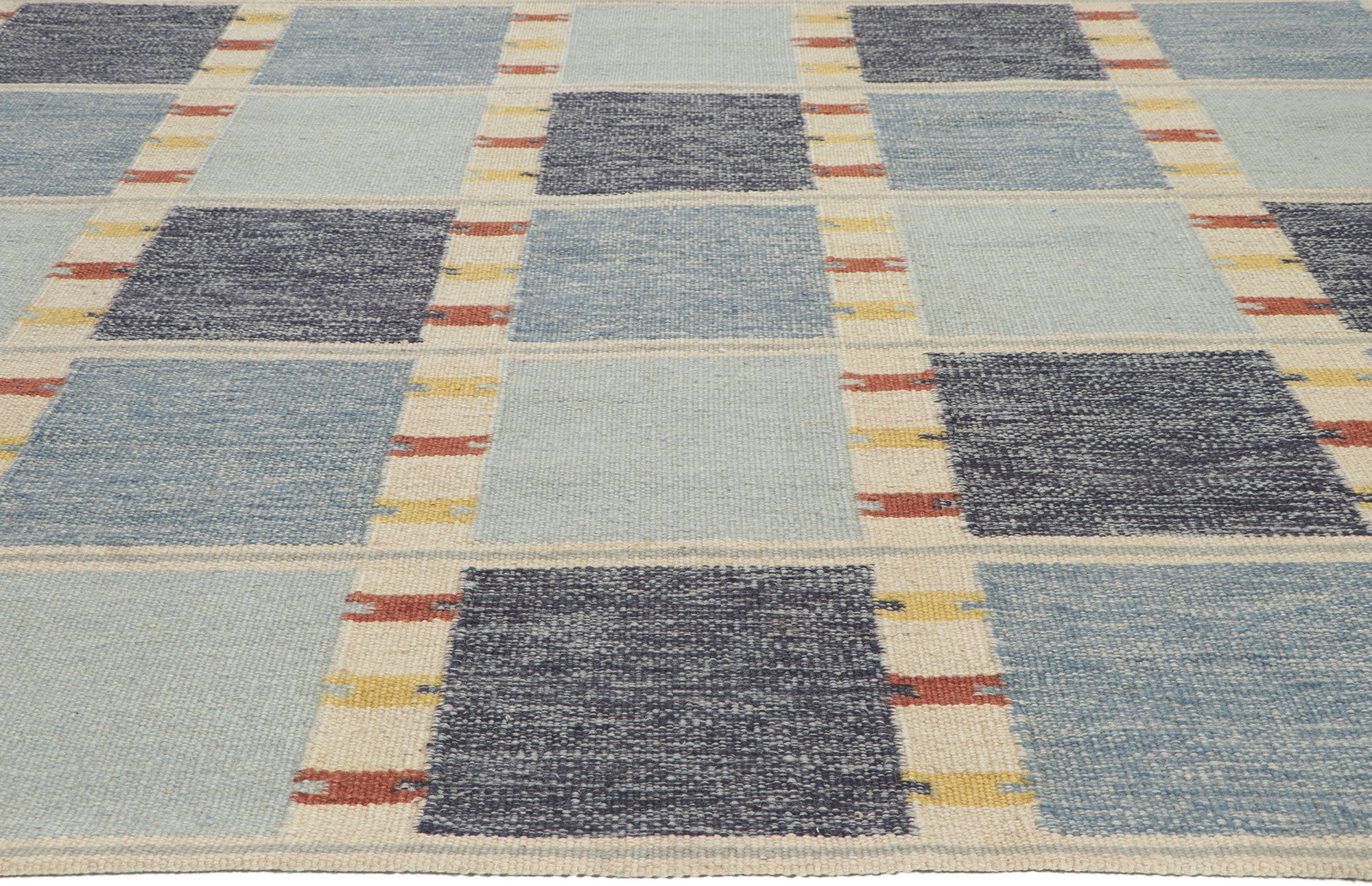 Scandinavian Style Kilim Rug, 9'2 x 11'7~P77672265