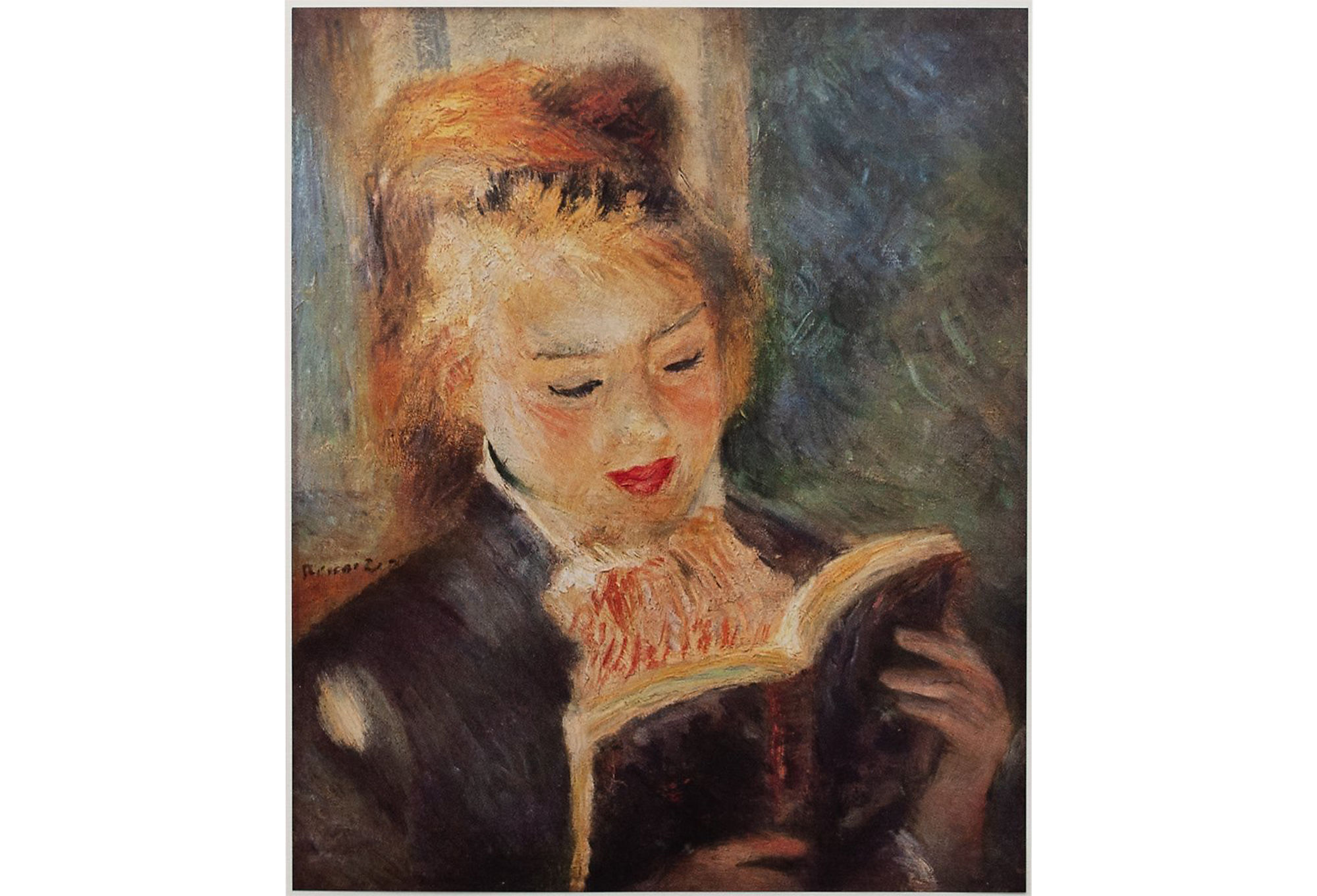 1950s Auguste Renoir, Girl Reading~P77579195