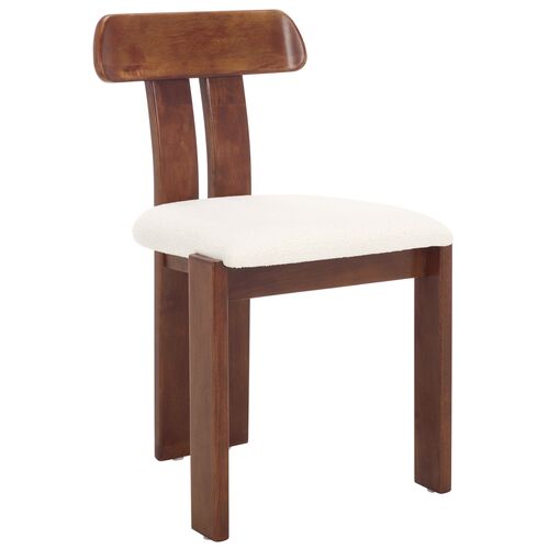 Kyren Boucle Seat Dining Side Chair