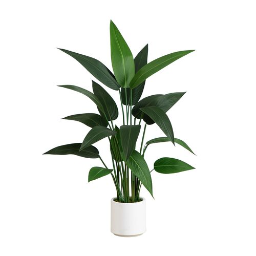 43in. Artificial Sky Bird Tree, White Decorative Planter 43in. Artificial Sky Bird Tree, White Decorative Planter