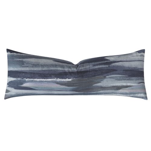 Oceana Long Lumbar Pillow, Storm