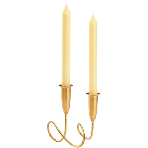 Gold Fortnum Candlestick