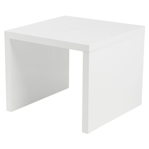 Duke Side Table, White~P43289233