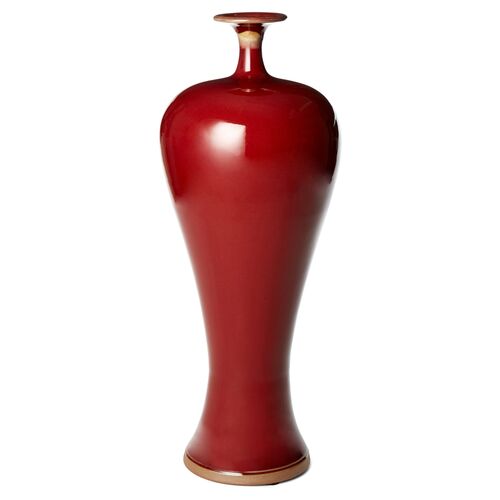22" Vase, Red~P76463813