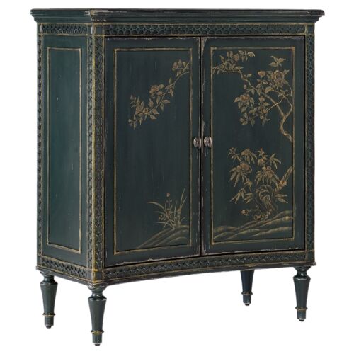 Charleston 2-Door Accent Chest, Charleston Green