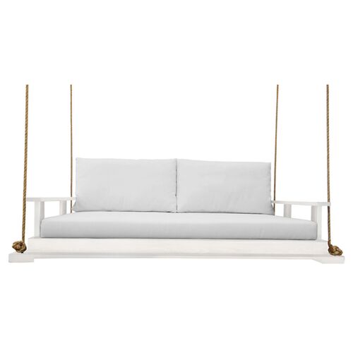 Hampton Bed Swing, White/White~P76600552