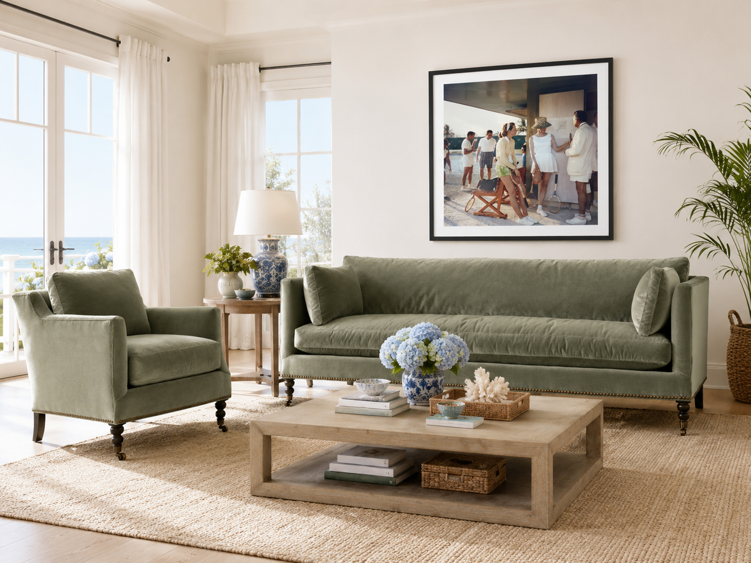 Margot Velvet Chair | One Kings Lane