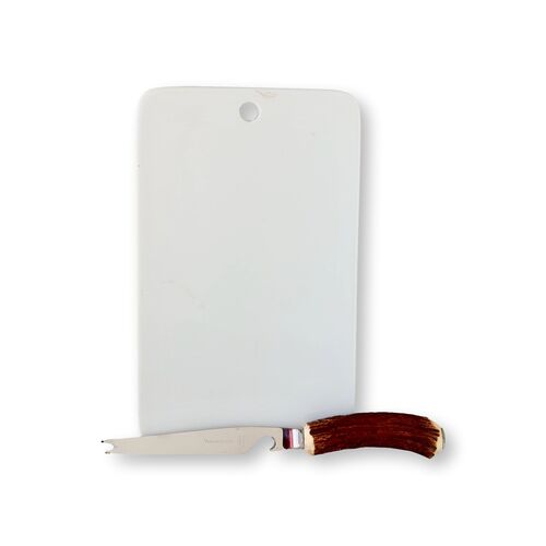 French Porcealin Cheese Board w/Knife~P77719174