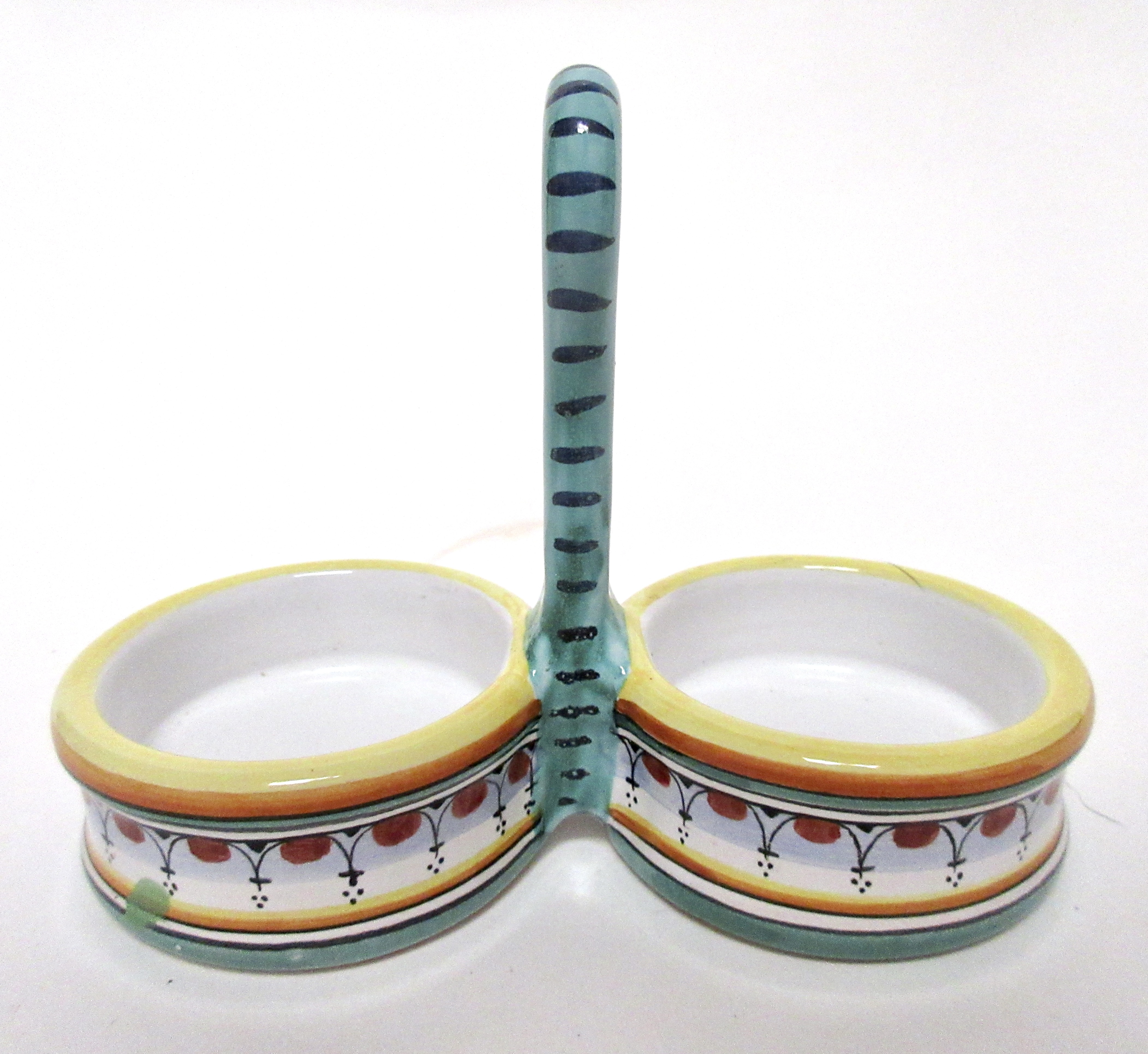 Deruta Italian Salt & Pepper Caddy Set~P77698106