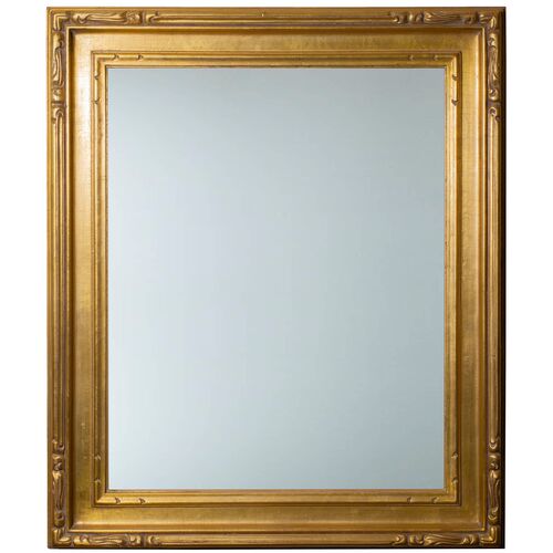 Marta Wall Mirror, Antiqued Gold