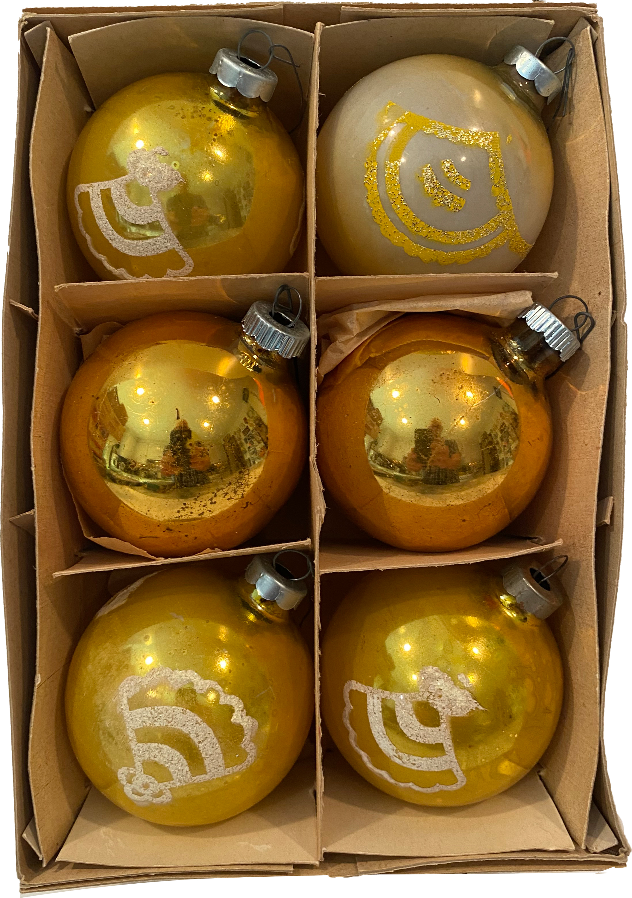 Golden Ball Ornaments S/6~P77633737