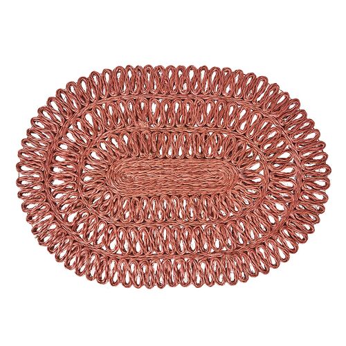 Straw Loop Oval Placemat