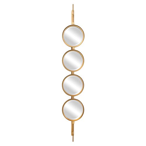 Coralie Wall Mirror, Gold