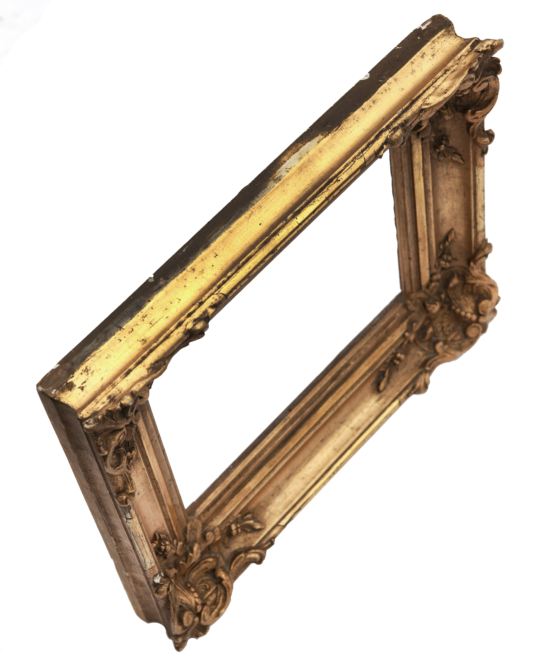 Baroque Giltwood Beveled Mirror~P77679717
