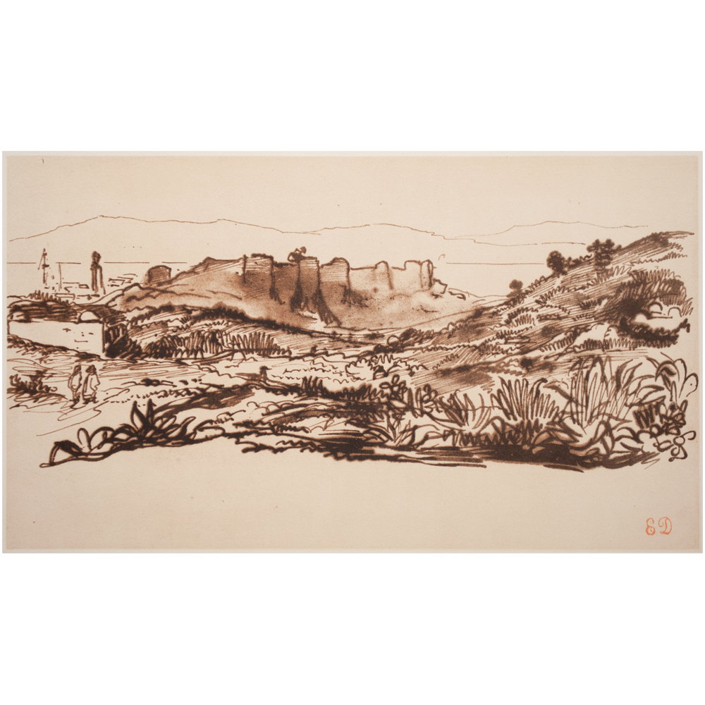 Delacroix Walls of Tangier, 1959~P77478371